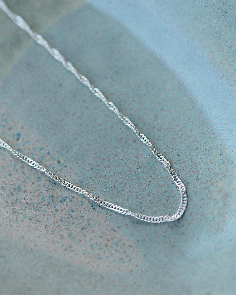 Gedrehte Kette "Ruby"