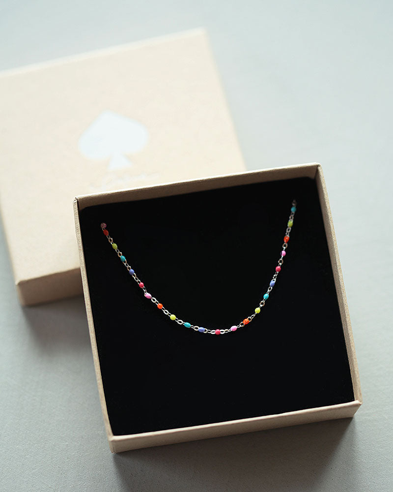 Bunte Perlenkette &quot;Lumi&quot;