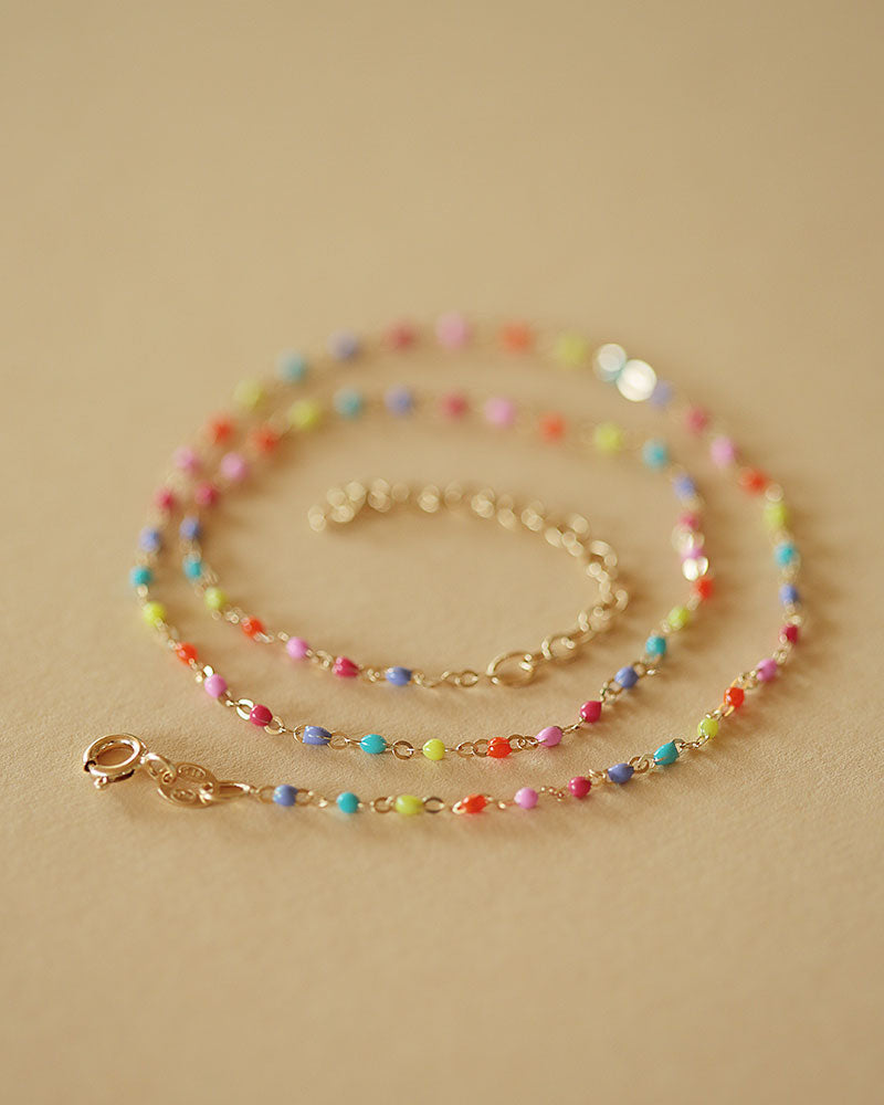 Bunte Perlenkette &quot;Lumi&quot;