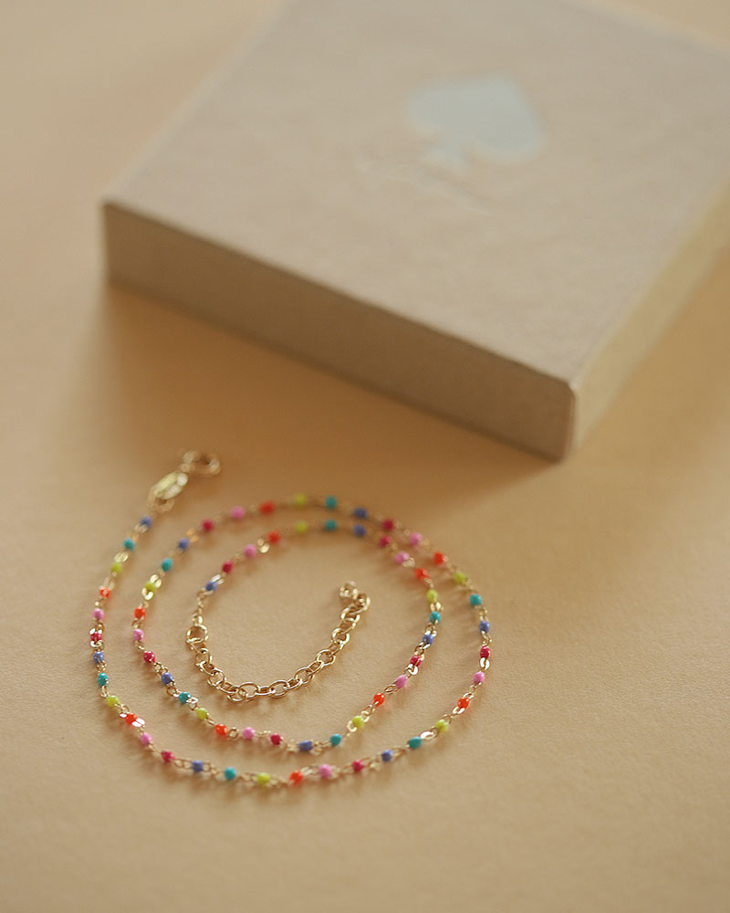 Bunte Perlenkette &quot;Lumi&quot;