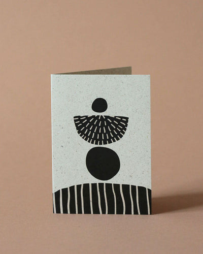 mini folding card "balance"
