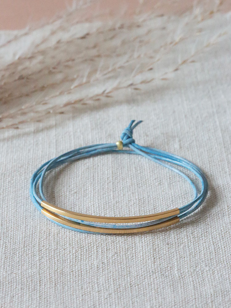 Leather bracelet &quot;Tingval&quot; 