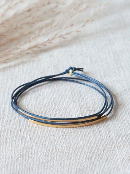 Leather bracelet &quot;Tingval&quot; 